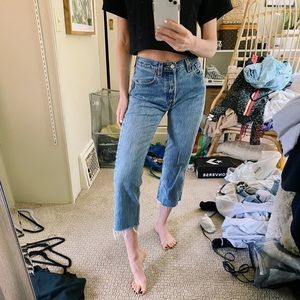 Vintage ankle 501 Levi’s!